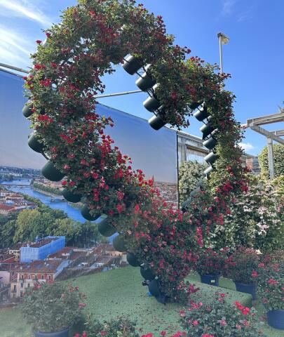 Espositore floricoltura